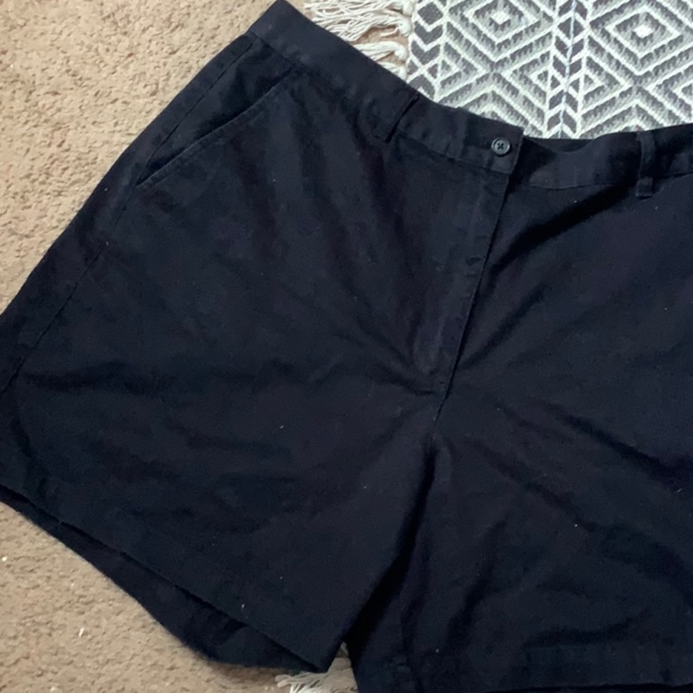 Black shorts